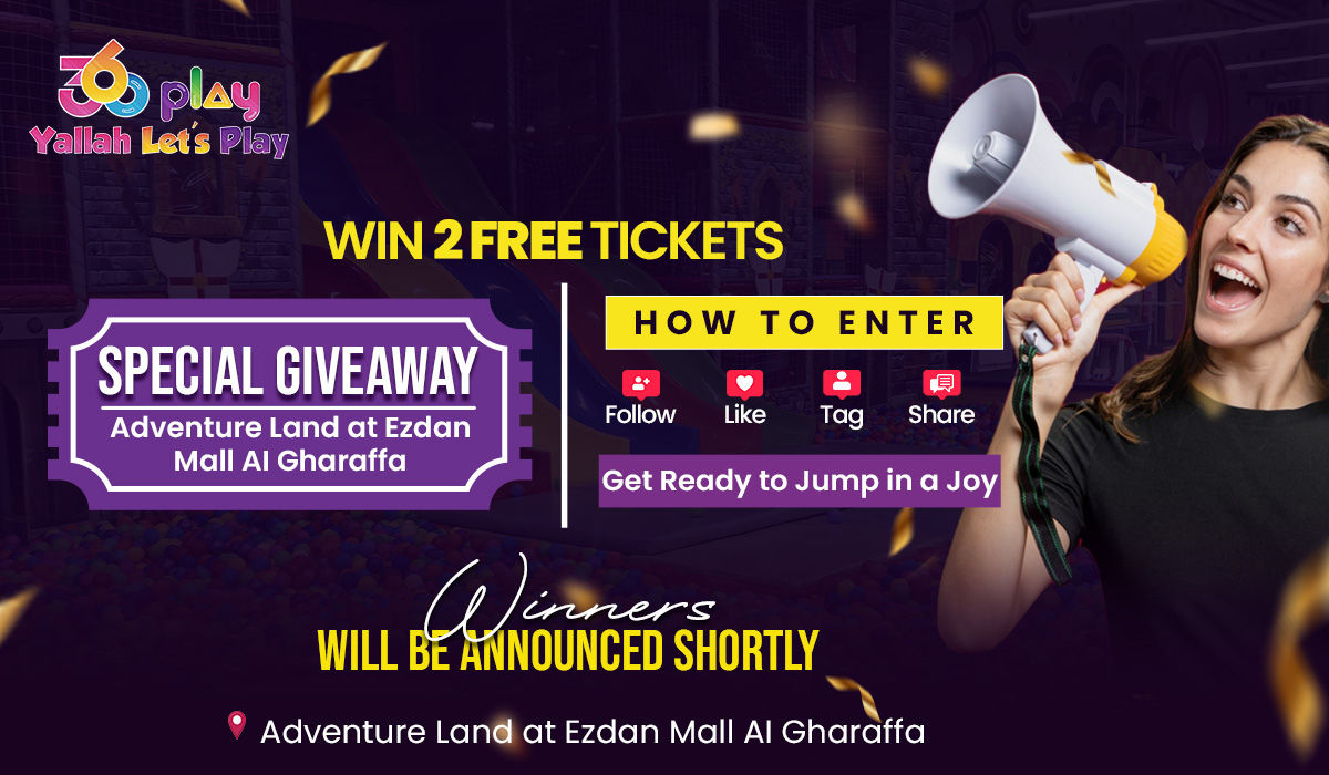 360 Play Qatar Adventure Land Ezdan Mall Al Gharrafa Giveaway